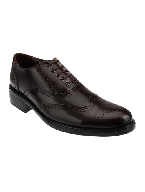 brown leatherette brouges - 10363163 - Very Small Image - 1