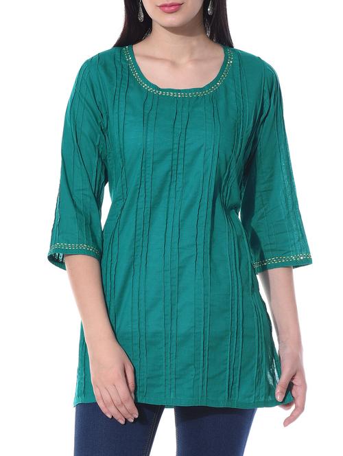 gree cotton straight kurta - 10363743 - Very Small Image - 1