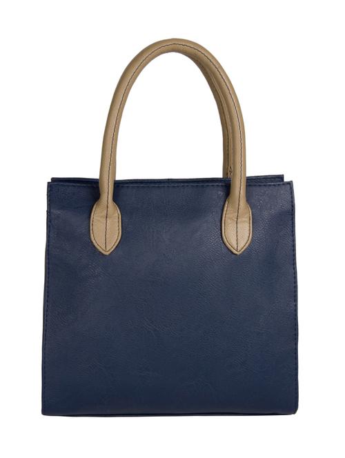 blue leatherette handbag - 10364850 - Very Small Image - 1