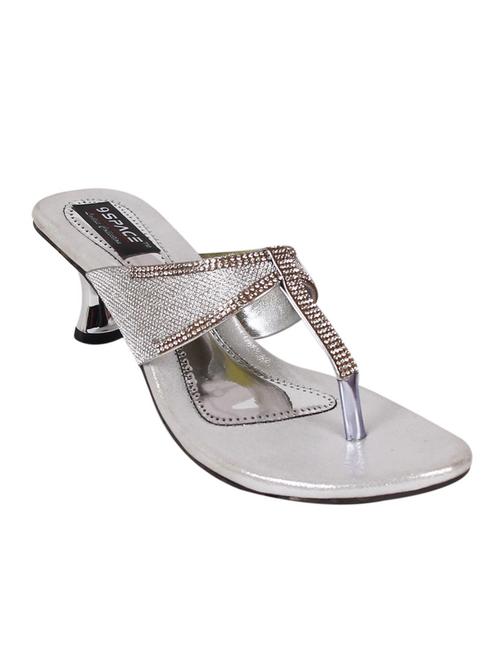 silver fabric sandals - 10365880 - Very Small Image - 1