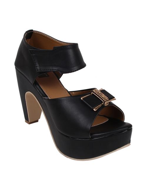 9space black fabric sandals - 10366017 - Very Small Image - 1