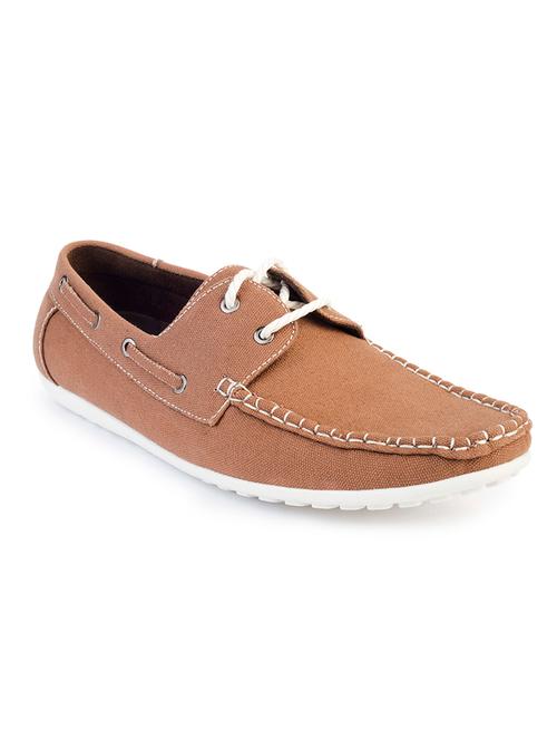 brown leatherette shoes - 10367521 - Very Small Image - 1