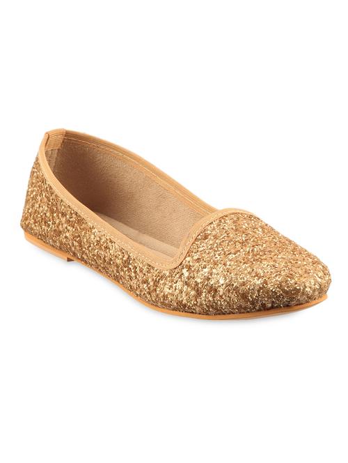 gold glitter ballerinas - 1037211 - Very Small Image - 1