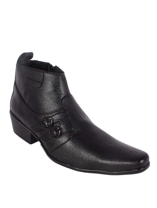 black leatherette formal shoes - 10372906 - Very Small Image - 1