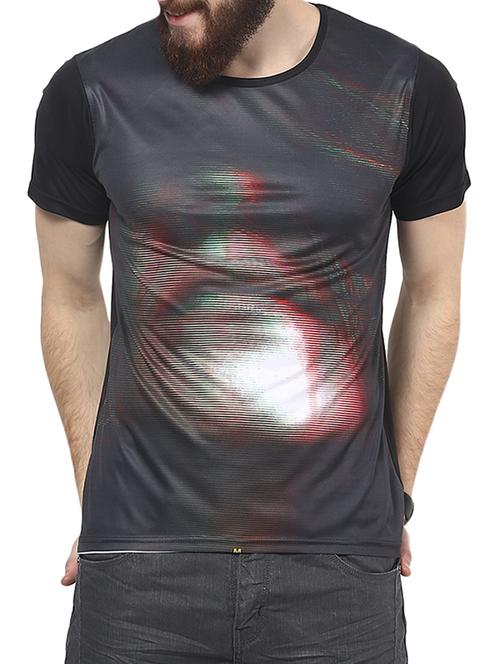 black polyester tshirt - 10386245 - Very Small Image - 1