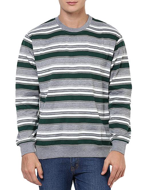 grey colored polyester sweatshirt - 10386303 - Very Small Image - 1