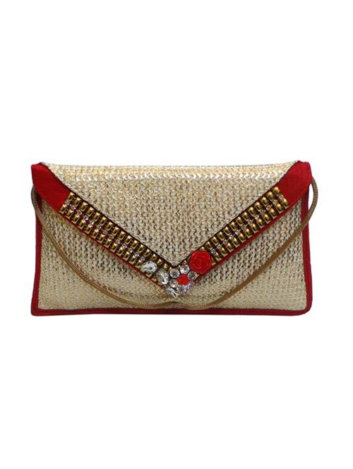 red jute clutch - 10394807 - Very Small Image - 1