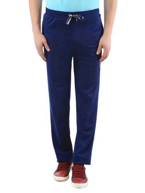 navy blue nylon track pant - 10396318 - Very Small Image - 1
