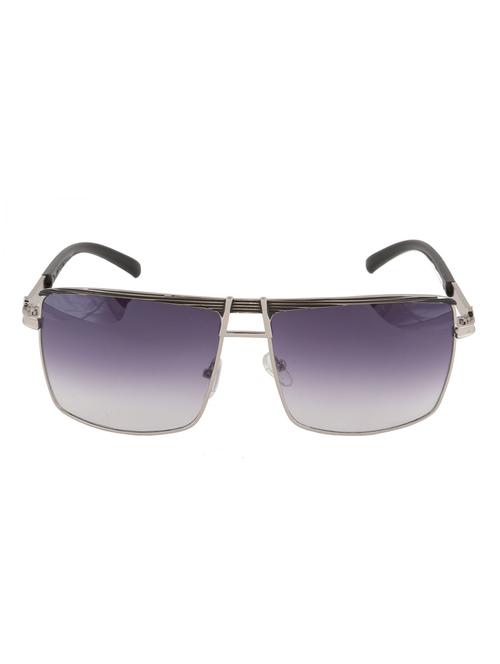 petrol silver rectangular sunglasses for men - p81083sl - 10402294 - Very Small Image - 1