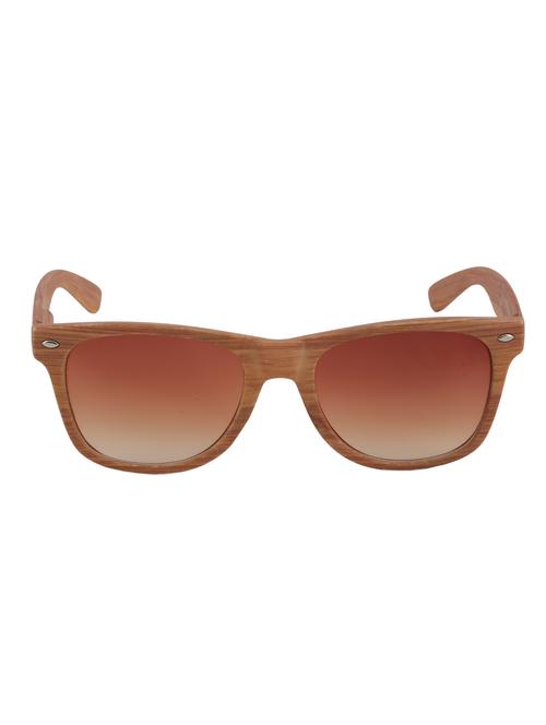 petrol wooden brown wayfarer sunglasses for men - pw104br - 10402312 - Very Small Image - 1
