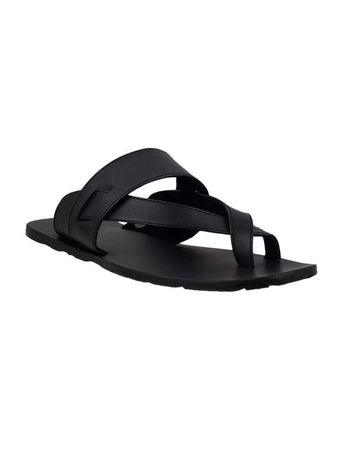 black leather slipper - 10403104 - Very Small Image - 1