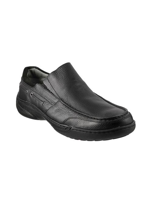 black pu slip on loafers - 10403325 - Very Small Image - 1