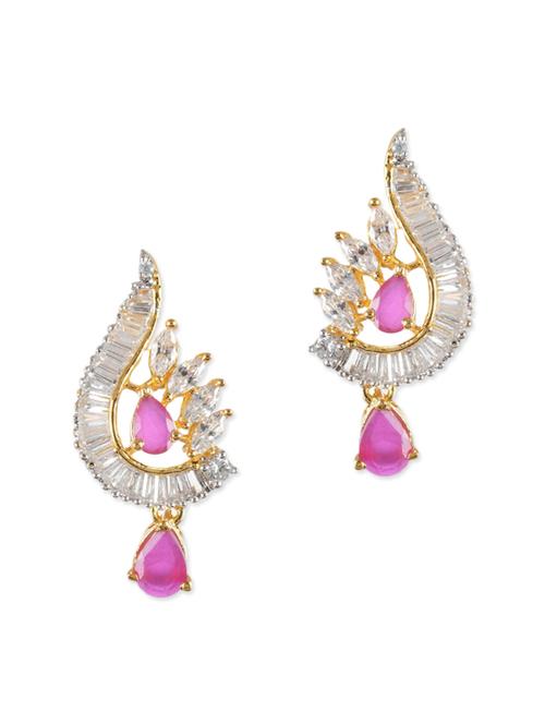 gold brass earring - 10406841 - Very Small Image - 1