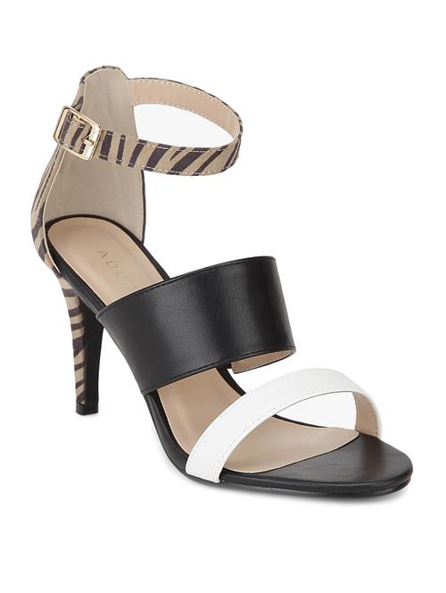 black leatherette sandal - 10411343 - Very Small Image - 1
