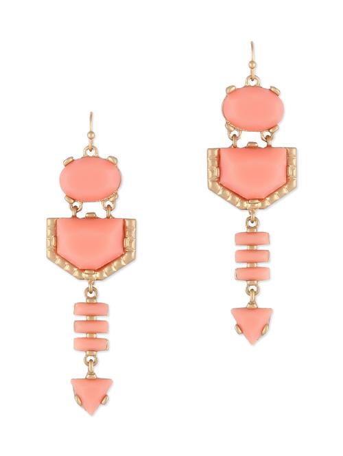 multicolor metal earring - 10411820 - Very Small Image - 1