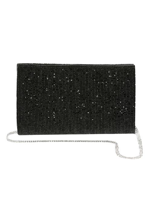 black satin clutch - 10413015 - Very Small Image - 1