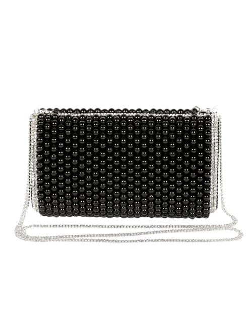 black satin clutch - 10413025 - Very Small Image - 1