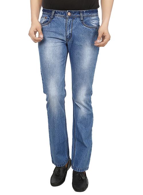 blue denim washed jeans - 10413278 - Very Small Image - 1