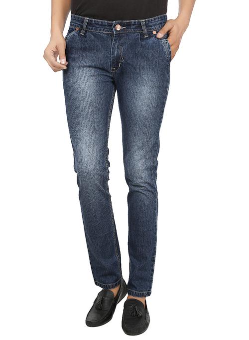 blue denim washed jeans - 10413285 - Very Small Image - 1