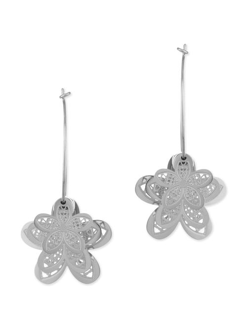 silver metal alloy earring - 10415090 - Very Small Image - 1