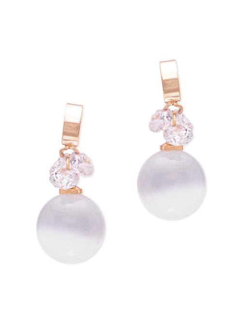 gold metal alloy earring - 10415100 - Very Small Image - 1