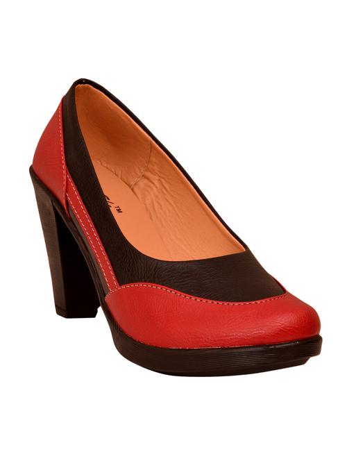 black leatherette pumps - 10415622 - Very Small Image - 1