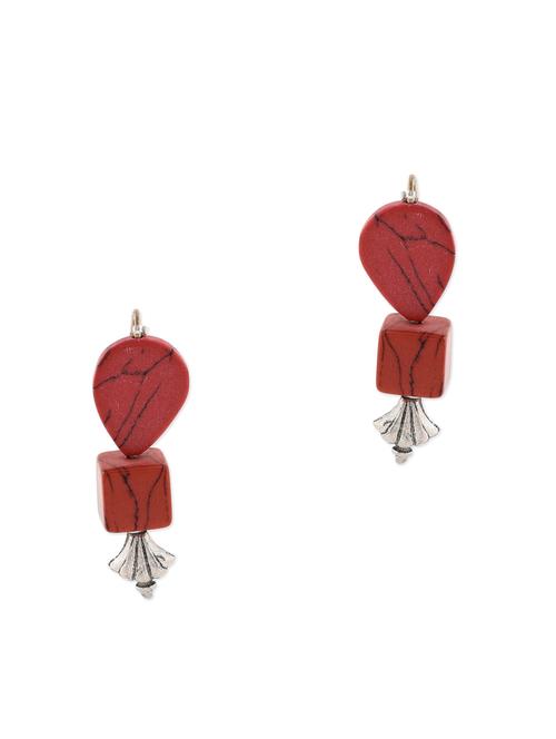 anetra multicoloured embellished earrings - 10415830 - Very Small Image - 1