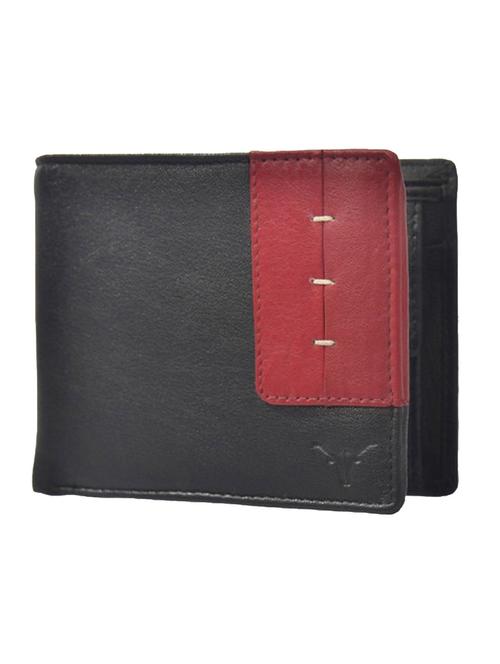 black, red leather wallet - 10416115 - Very Small Image - 1