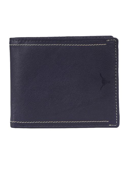 navy leather wallet - 10416142 - Very Small Image - 1