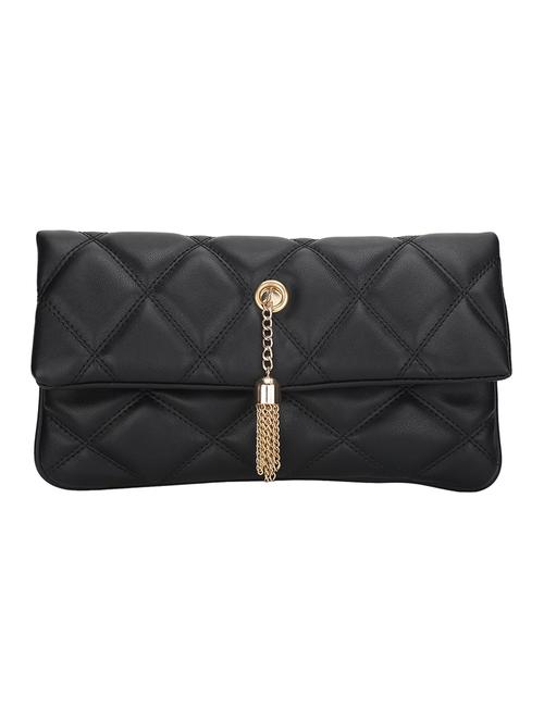 black leatherette clutch - 10416294 - Very Small Image - 1