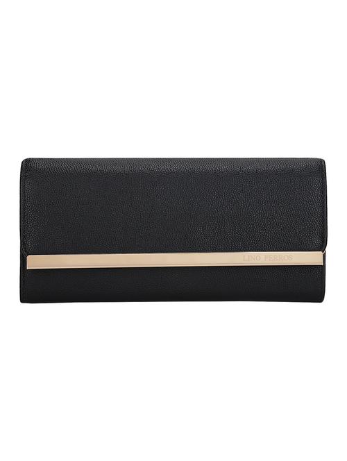 black leatherette wallet - 10416313 - Very Small Image - 1