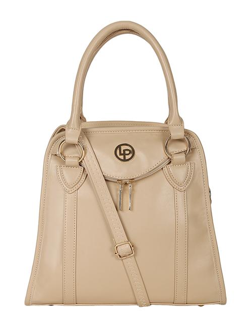 beige leatherette handbag - 10416346 - Very Small Image - 1