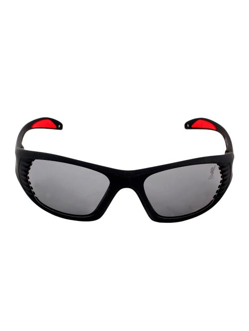 black colored, polycarbonate wayfarer sunglasses - 10416582 - Very Small Image - 1