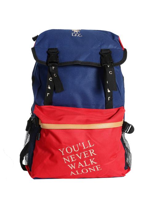red colored, polyester printed backpack - 10416624 - Very Small Image - 1