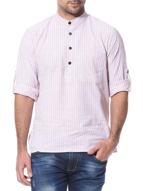 multi colored cotton kurta - 10427529 - Very Small Image - 1