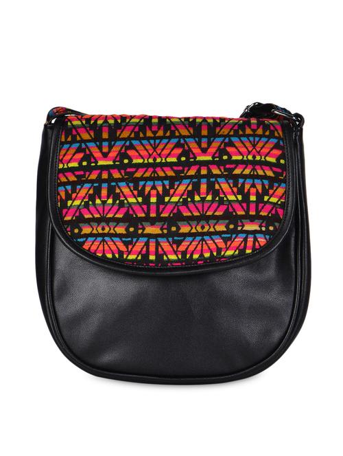 multicolour leatherette sling bag - 1042764 - Very Small Image - 1