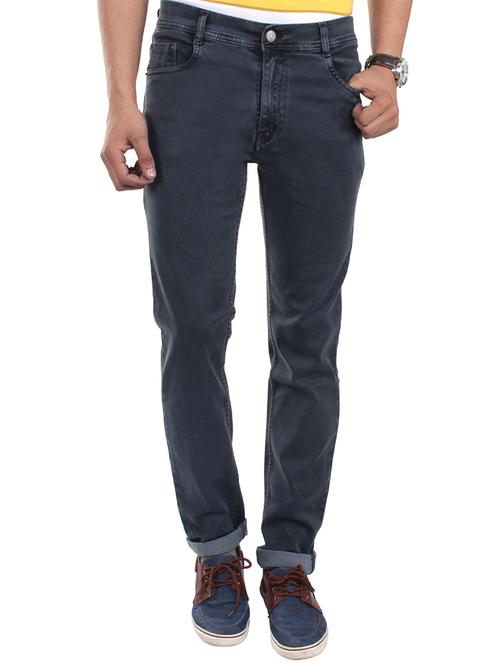 grey cotton denim jeans - 10429432 - Very Small Image - 1