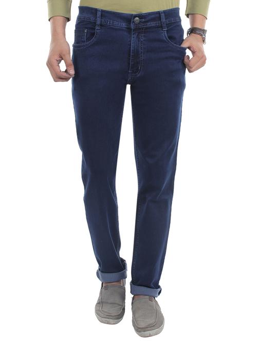 ink blue cotton denim jeans - 10429434 - Very Small Image - 1