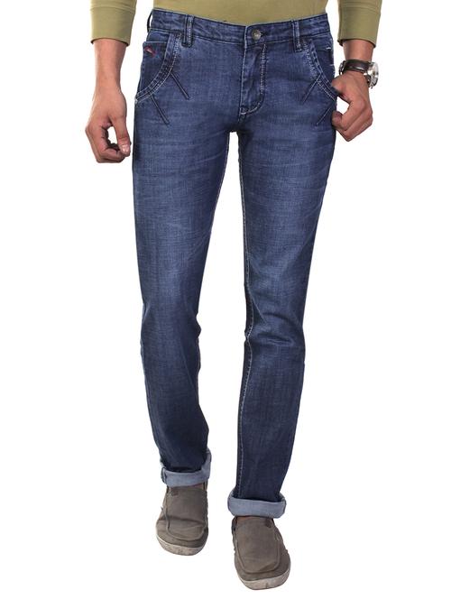 blue cotton denim jeans - 10429438 - Very Small Image - 1