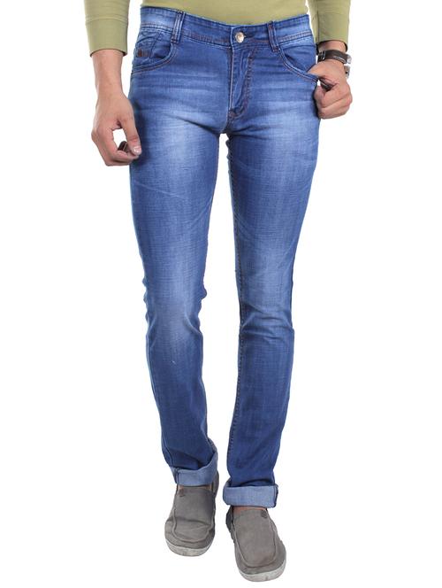 blue cotton denim jeans - 10429440 - Very Small Image - 1