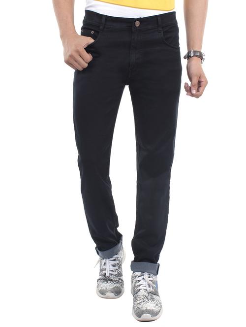 black cotton denim jeans - 10429446 - Very Small Image - 1