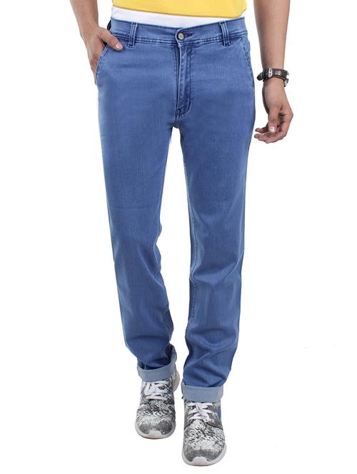 blue cotton denim jeans - 10429447 - Very Small Image - 1