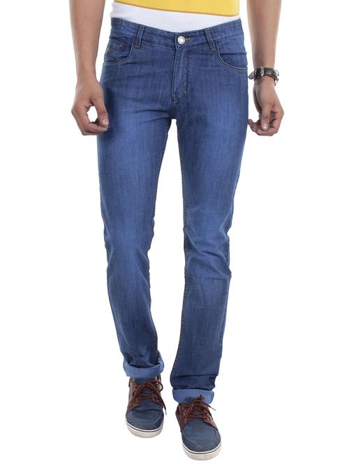 blue cotton denim jeans - 10429457 - Very Small Image - 1