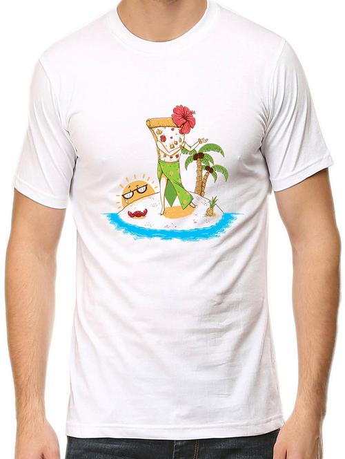 white cotton tshirt - 10432192 - Very Small Image - 1