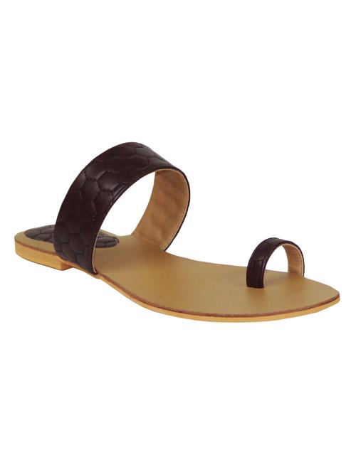 black one toe sandal - 10434797 - Very Small Image - 1
