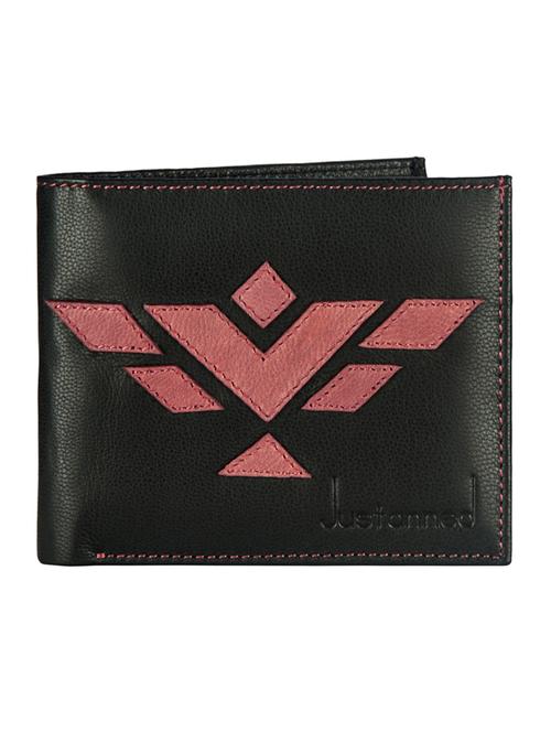 black, red leather wallet - 10443921 - Very Small Image - 1