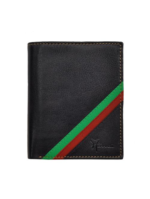 black genuine leather wallet - 10444460 - Very Small Image - 1