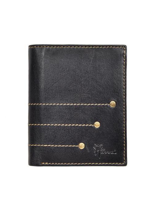 black genuine leather wallet - 10444461 - Very Small Image - 1