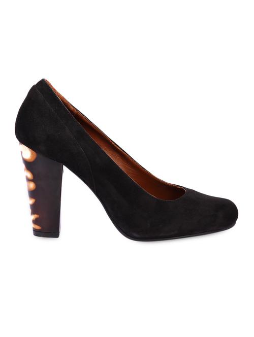 black faux leather pumps - 1045111 - Very Small Image - 1