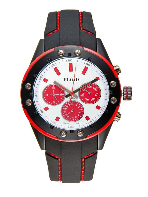 white color, pvc- silicone analog watch - 10453329 - Very Small Image - 1